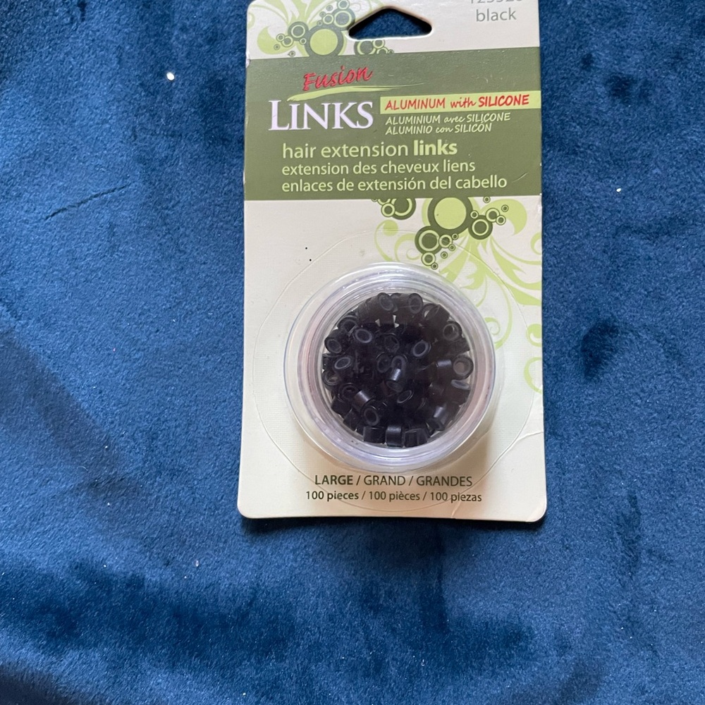 Hair Extension Links - Black